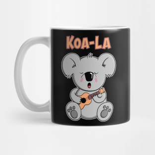 Koala with Ukulele Mug